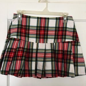 Plaid H & M skirt